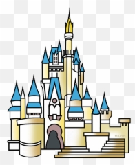 Disney Castle Clipart Gif - Png Download Full Size Fairy Tales Art