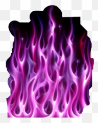 Download Report Abuse - Pink And Purple Flames PNG Image Violet