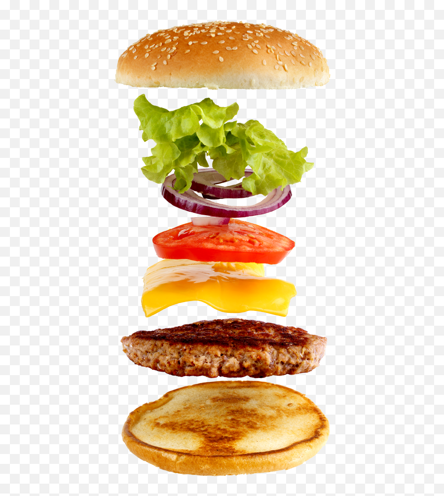 Download King Hamburger Food Fries - High Resolution Burger Png,Png Layers