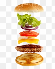 Download King Hamburger Food Fries - High Resolution Burger Png,Png Layers
