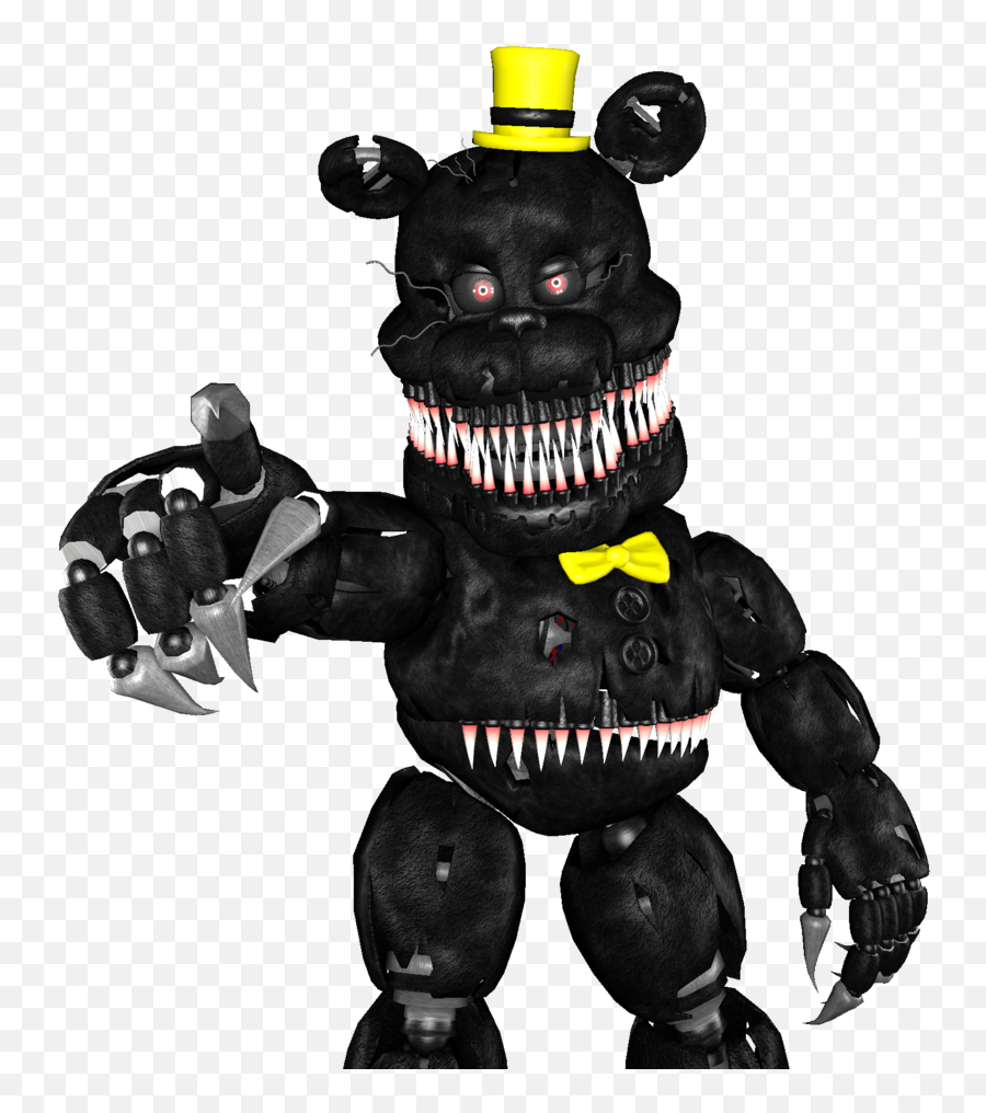 Five Nights At Freddy& - Fnaf Nightmare Freddy Png, Transparent