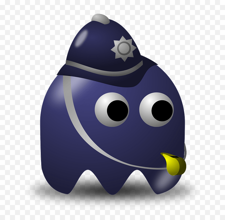 Purplesmilepacman Png Clipart - Royalty Free Svg Png Policeman Clipart,Pacman Png