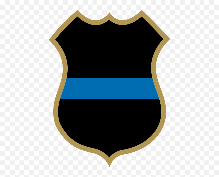 Police Officer Badge Law Enforcement Thin Blue Line - Law Blue Police Badge Clipart Png,Thin Line Png