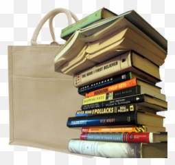 Special Brown Bag Booksale Blowout - Transparent Stacks Of Books Png,Book Bag Png