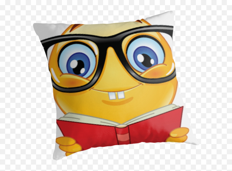 Png Hd Funny Kids Smart Nerdy Emoji - Smart Emoji,Nerd Emoji Png