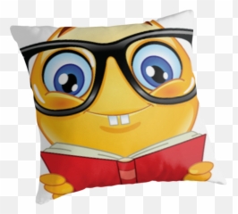 Png Hd Funny Kids Smart Nerdy Emoji - Smart Emoji,Nerd Emoji Png