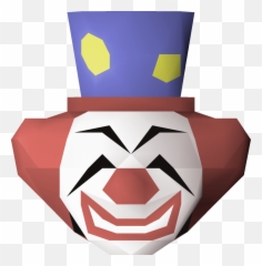 Clown Face Png Transparent Background Real - Osrs Outfit