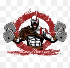 Kratos - God Of War Gym Png,Kratos Png