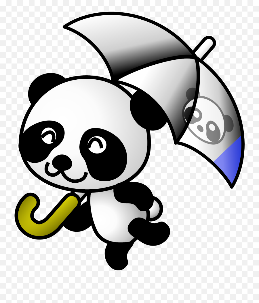 Umbrella Png Svg Clip Art For Web - Download Clip Art Png Cartoon Panda Playing Tennis,Umbrella Clipart Png