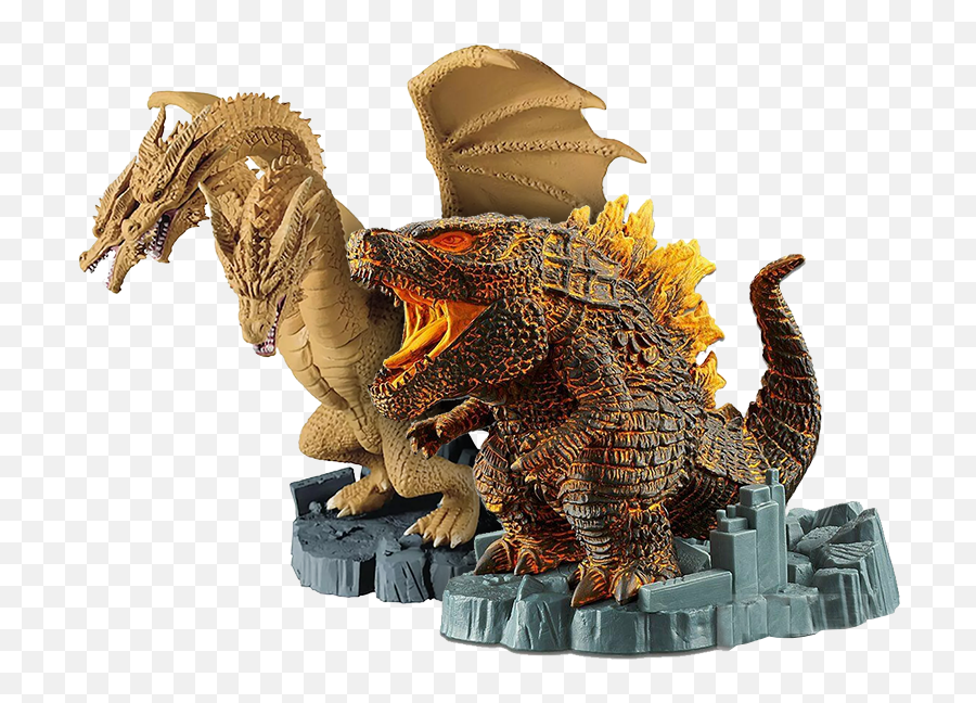 For Fans By Fansgodzilla Bundle - King Ghidorah Figur 2019 Png,Godzilla Png
