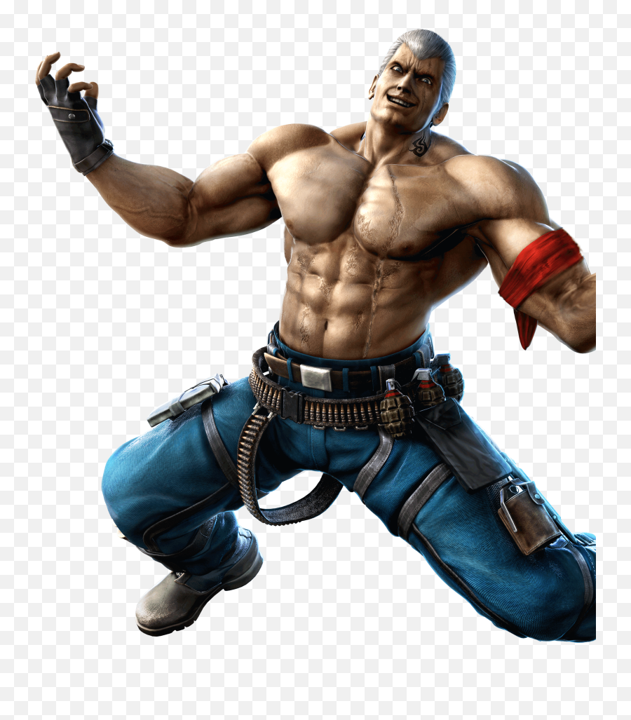 Bryan Fury Png File Mart - Tekken Bryan Fury Png,Bodybuilder Png