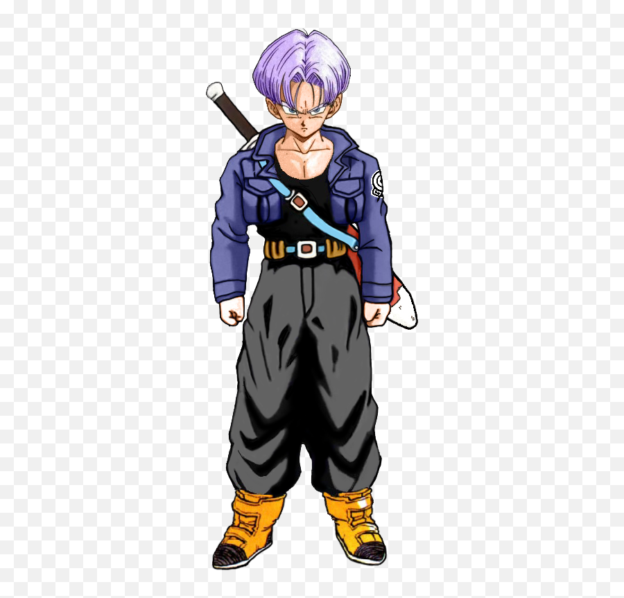 Trunks Png 1 Image - Long Hair Future Trunks,Trunks Png