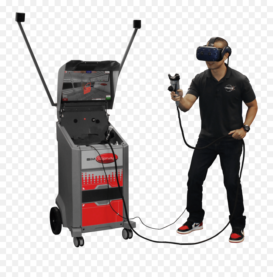 Virtual Reality Training System For - Virtual Sprayer Png,Spray Paint Can Png