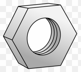 Nut Bolt Computer Icons Drawing Screw - Hex Clip Art Clipart png