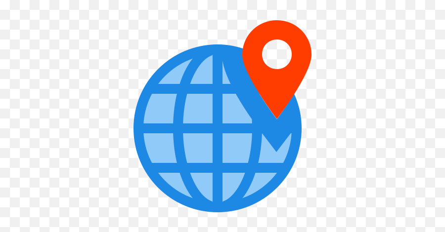 Location Icon - Free Download Png And Vector Globe Data Icon,Location Logo