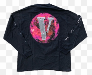 Vlone X Juicewrld Barbwire Long Sleeve - X Wrld Longsleeve png