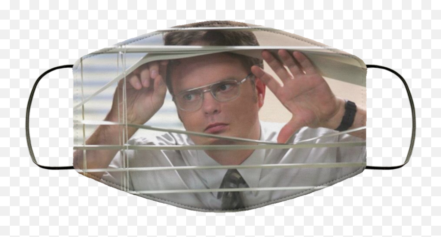 Dwight Schrute Blinds Mask The Office - Christian Memes The Office Png,Dwight Schrute Transparent