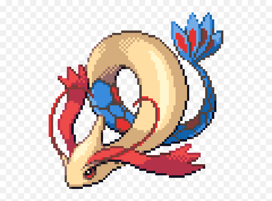 Milotic - White And Red Water Pokemon Png,Milotic Png