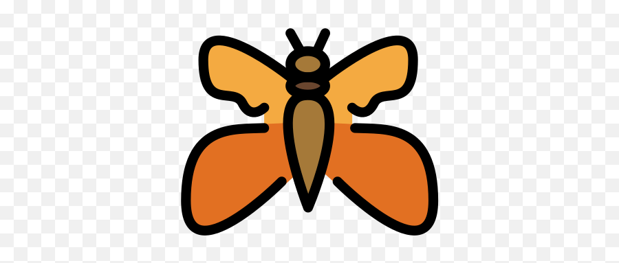 Butterfly Emoji - Borboleta Emoji Png,Butterfly Emoji Png