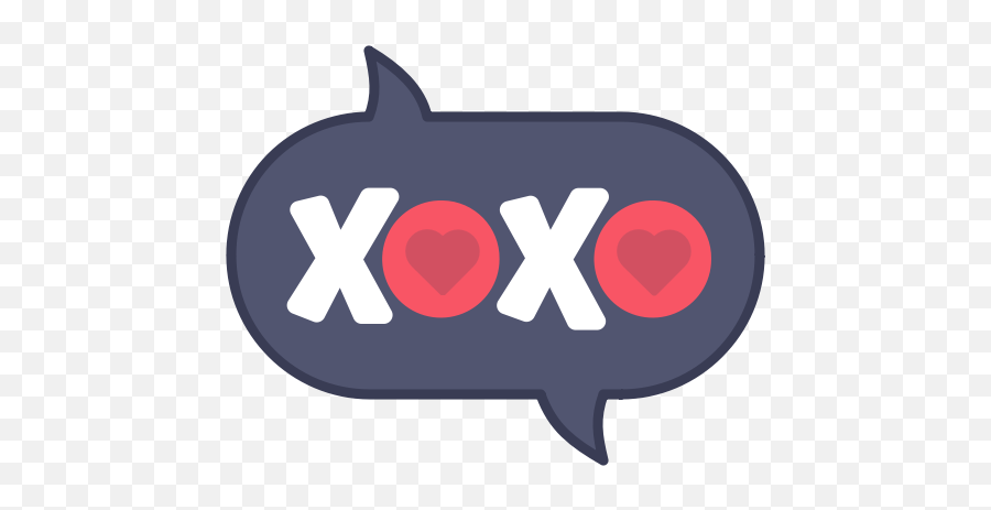 Photo Sticker Word Xoxo Icon - Xoxo Word Png,Xoxo Png