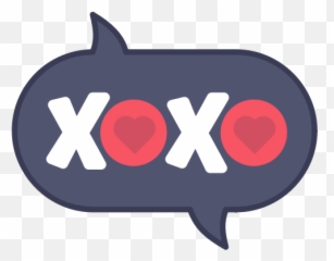 Photo Sticker Word Xoxo Icon - Xoxo Word Png,Xoxo Png