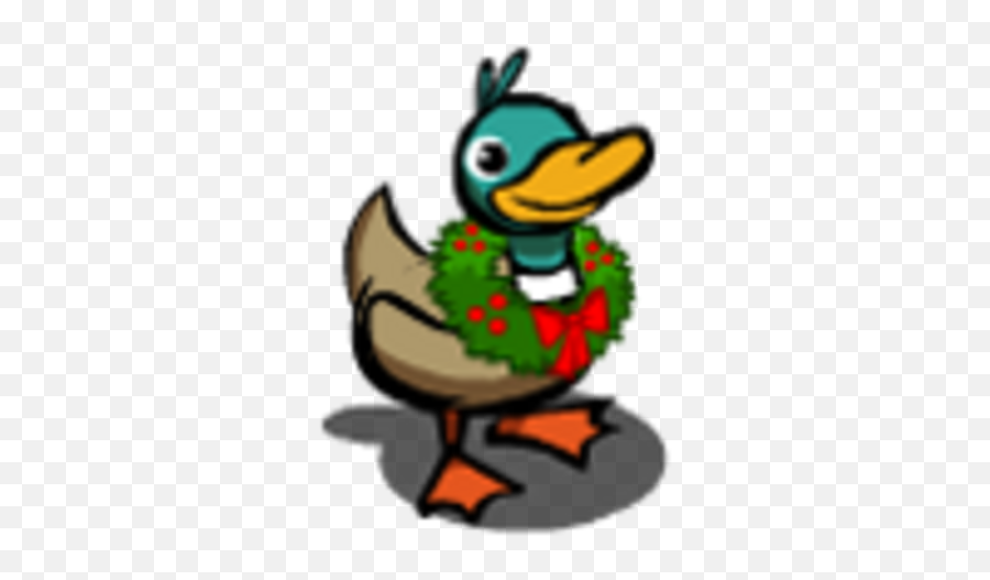 Holiday Wreath Duck Farmville Wiki Fandom - Farmville Duck Png,Holiday Wreath Png