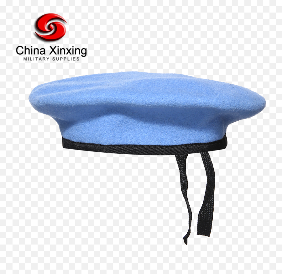 Xinxing 100 Wool Soft Feeling High Quality Military Armny Beret Color Un Blue For Troops Br03 - Buy Military Beret Capsarmy Hatblue Military Flat Cap Png,Beret Transparent