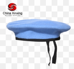 Xinxing 100 Wool Soft Feeling High Quality Military Armny Beret Color Un Blue For Troops Br03 - Buy Military Beret Capsarmy Hatblue Military Flat Cap Png,Beret Transparent