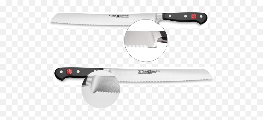 Wusthof Classic Bread Knife In 3 Sizes - Solid Png,Wusthof Icon