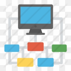 Hierarchy - System Network Icon png