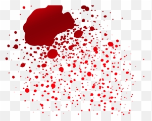 Download Hd Blood Splatter Png - Transparent Clipart