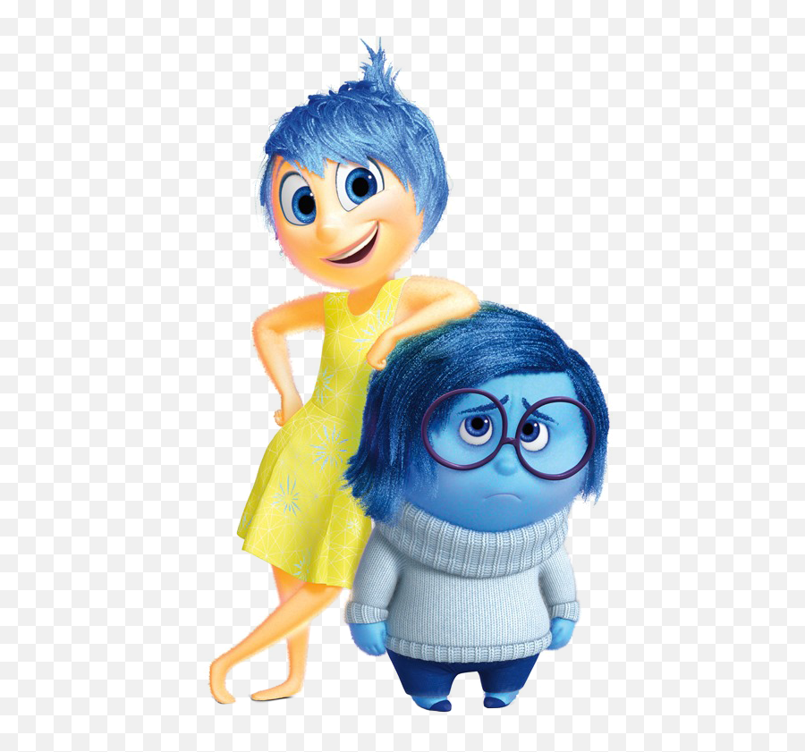 Joy And Sadness Render - Joy And Sadness From Inside Out Png,Brave Png