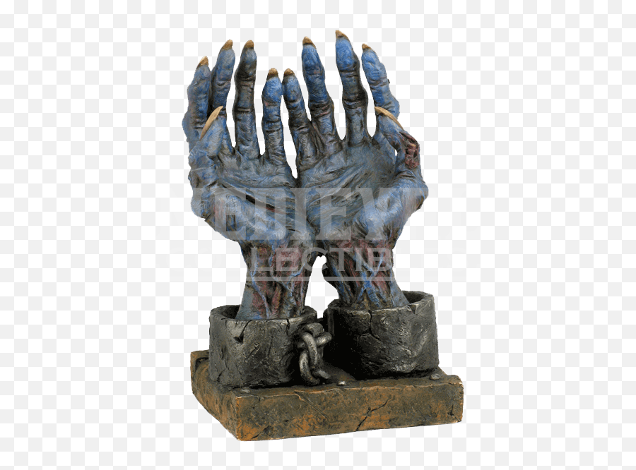 Hd Chained Zombie Hands Figurine - Portable Network Graphics Png,Zombie Hands Png