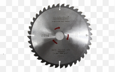 Metabo Circular Saw Blade 216x30x40t - Jm27170001 Makita Png,Saw Blade Png