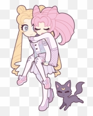 Download Luna Sailor Moon Pastel Goth Usagi Tsukino Chibiusa - 2015 png