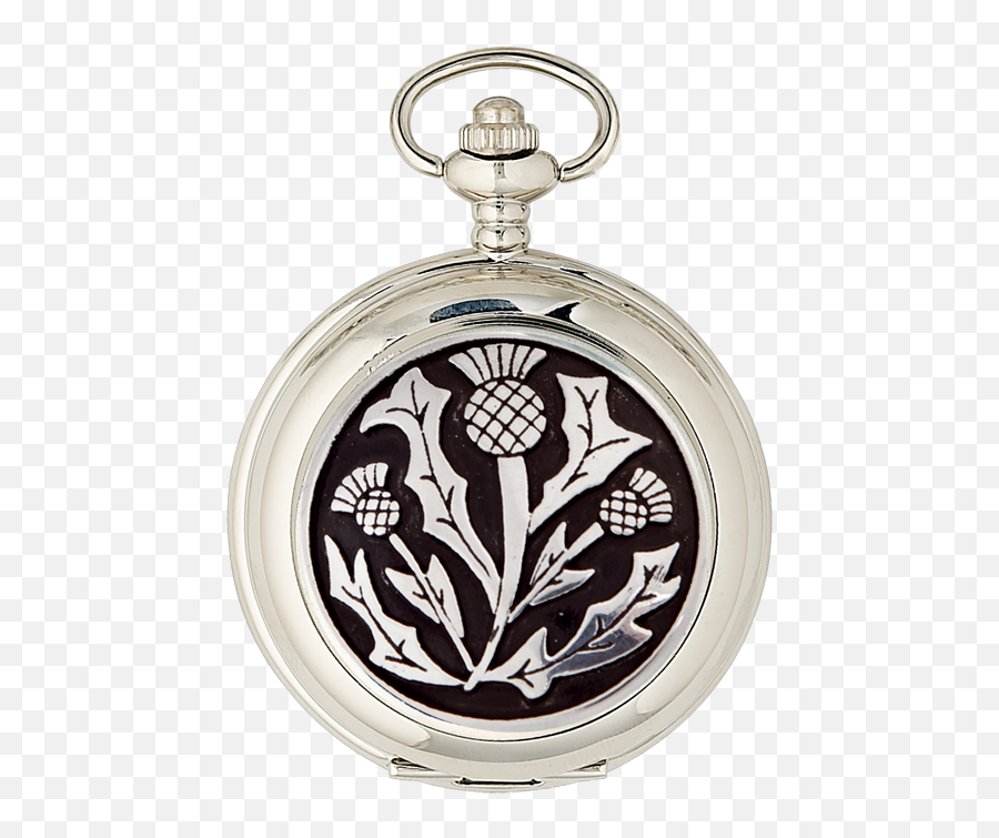 Thistle Mechanical Pocket Watch - Sgian Dubh Co Watch Png,Pocket Watch Png