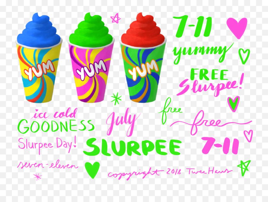 7 - Soy Ice Cream Png,Slurpee Png