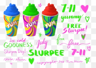 7 - Soy Ice Cream Png,Slurpee Png