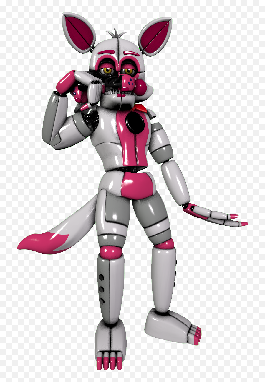 Funtime Foxy - Full Body Fnaf Funtime Foxy Png,Foxy Transparent