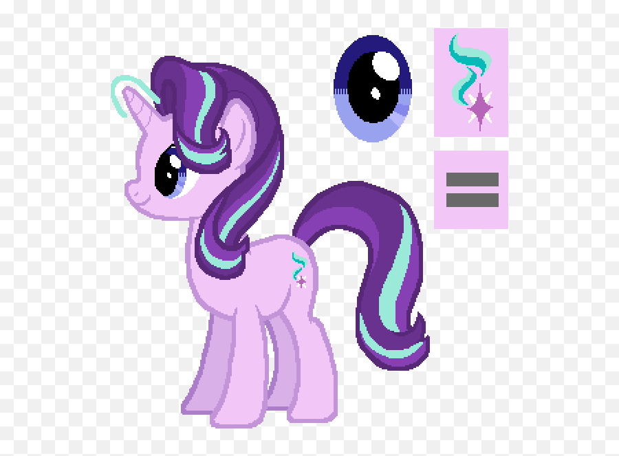 Starlight Glimmer - Color Guide Mlp Vector Club Mlp Starlight Glimmer Color Guide Png,Glimmer Png