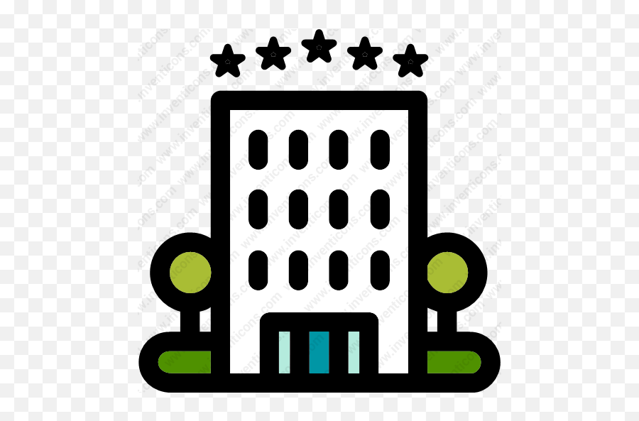 Download Hostel Hotel Construction Business - Office Tower Icon Png,Transparent Background Business Icon