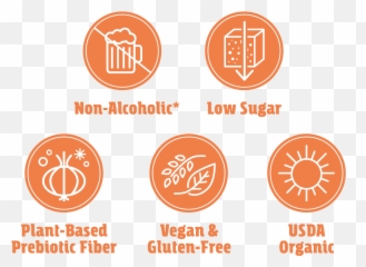Wonder Drink Kombucha Taste The Goodness - Dot png