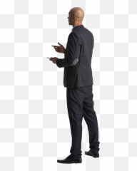 Cutout Man Standing Hands - Architecture Person Png