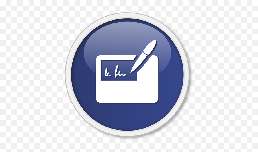 Stepover - Signature Software Electronic Signature Pen Png,Esignature Icon