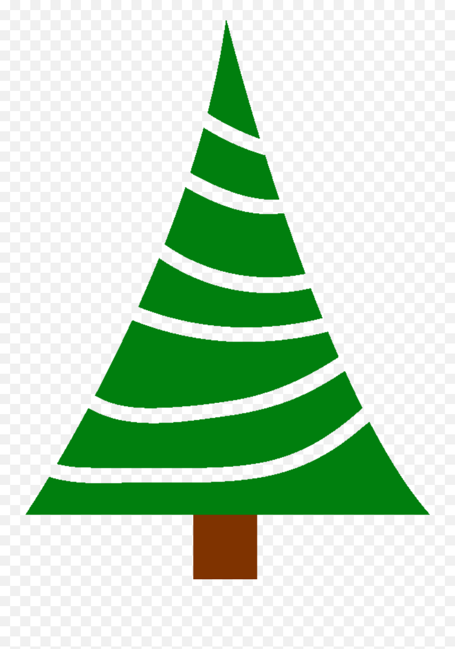 Download Jpg Royalty Free Library Big Image Png - Simple Simple Christmas Tree Clip Art,Trees Clipart Png