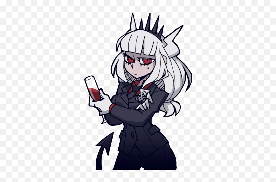 Telegram Sticker From Helltaker Pack - Helltaker Gif Png,Chiaki Icon