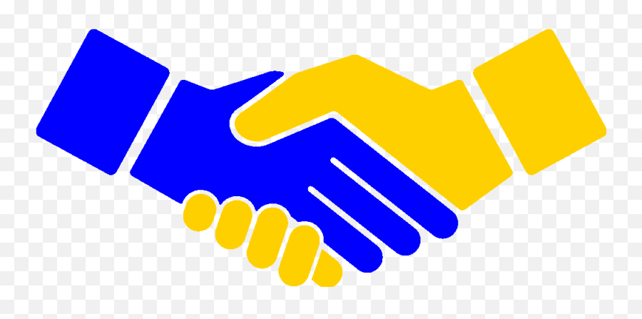 unity hands logo clipart