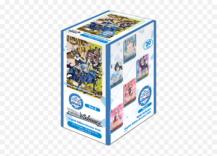 Collectibles 5th Phase Box Schwarz Booster Pack Fleet Girls - Time I Got Reincarnated As A Slime Vol 2 Box Png,Smart Defrag Icon Wide