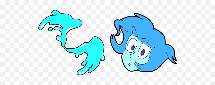 Steven Universe Lapis Lazuli U0026 Water Wings Cursor - Sweezy Fictional Character Png,Peridot Su Icon