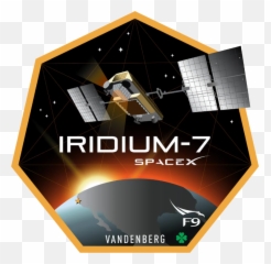 Iridium Next - White Png,Spacex Png
